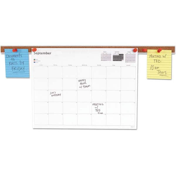 UNIVERSAL - Cork Bulletin Boards Style: Bulletin Color: Brown - Apex Tool & Supply