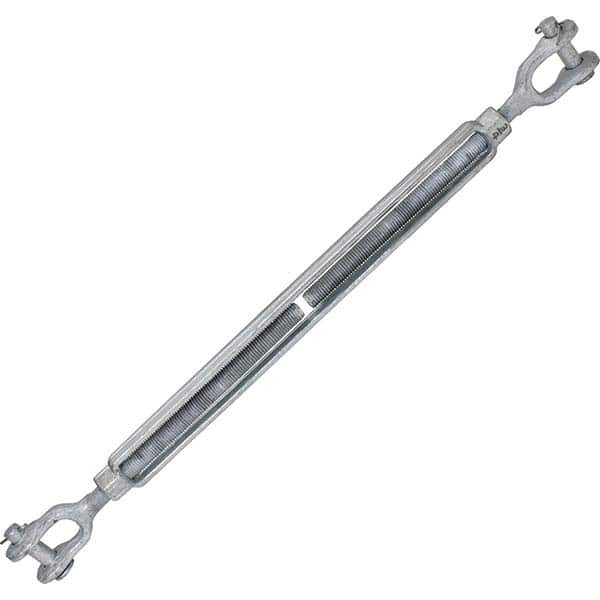 US Cargo Control - Turnbuckles Type: Jaw & Jaw Working Load Limit (Lb.): 5200 - Apex Tool & Supply