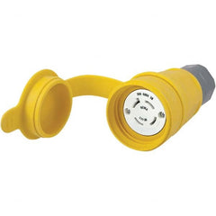 Hubbell Wiring Device-Kellems - 3-Phase Delta 600 VAC 30A NEMA L17-30R Industrial Twist Lock Connector - Apex Tool & Supply