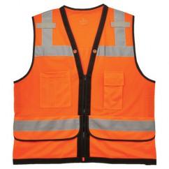 8253HDZ 2/3XL ORANGE HD MESH VEST - Apex Tool & Supply