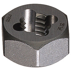 7/16-20 HSS 492 Hexagon Rethreading Die - Exact Industrial Supply