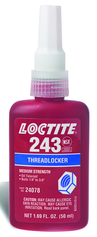 243 Threadlocker Blue Removable - 50 ml - Apex Tool & Supply