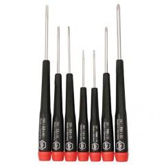7PC COMB SCREWDRIVER SET SLOT/PHILP - Apex Tool & Supply