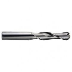 3/4" Dia -3" OAL - Ball Nose SE TiCN Carbide End Mill - 2 FL - Apex Tool & Supply