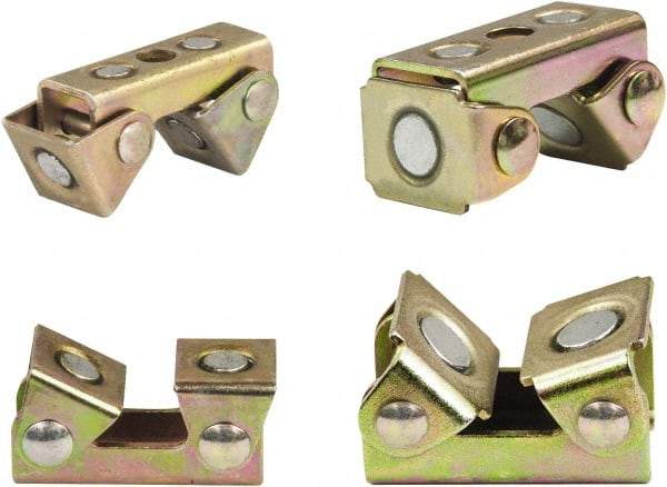 Strong Hand Tools - 4 Piece, Steel Magnetic Clamp Pad - For Use with Universal Indexers - Apex Tool & Supply