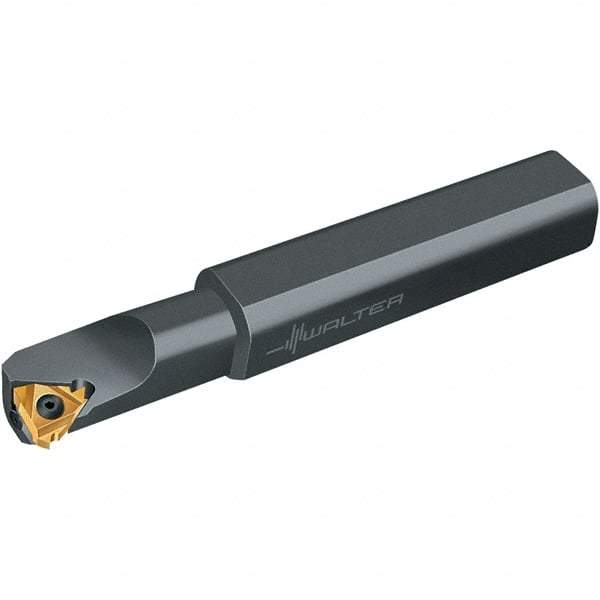 Walter - Internal Thread, Right Hand Cut, 5/8" Shank Width x 0.58" Shank Height Indexable Threading Toolholder - 6" OAL, NTSI..-16 Insert Compatibility, S..-NTS-I Toolholder - Apex Tool & Supply