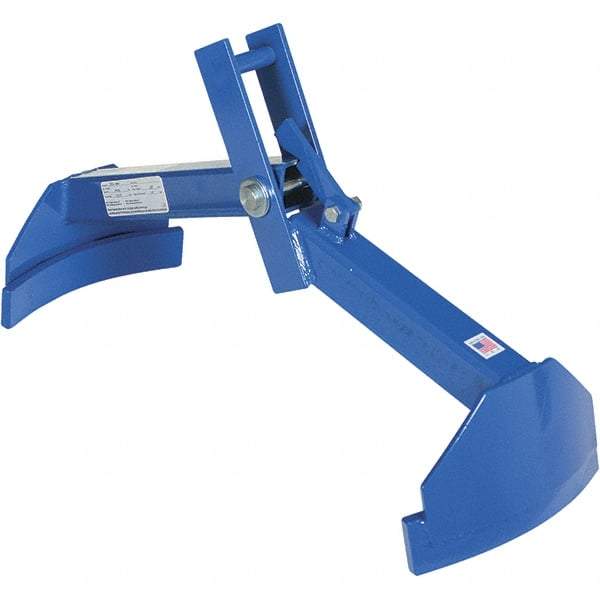 Vestil - 1,000 Lb Load Capacity, 55 Gal Drum Grab - For 55 Gal Drums - Apex Tool & Supply