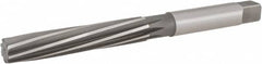 Hertel - 7/8" Diam, Straight Shank, 4.88" Flute, Hand Reamer - Apex Tool & Supply