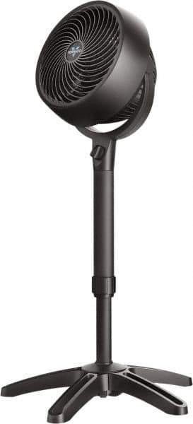 VORNADO - 8-15/16" Blade, 389 Max CFM, Adjustable Pedestal Stand Air Circulator Fan - 0.42 Amps, 120 Volts, 3 Speed - Apex Tool & Supply
