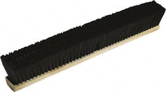 O-Cedar - 24" Combo Duty Polypropylene/Steel Wire Center Push Broom - 3" Bristle Length, Wood Block, Threaded Handle Connection, Handle Sold Separately - Apex Tool & Supply