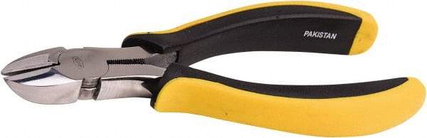 Aven - 6" OAL, 12 AWG Capacity, Diagonal Cutter - 3/4" Jaw Length x 5/8" Jaw Width, Oval Head, Ergonomic Handle Handle - Apex Tool & Supply