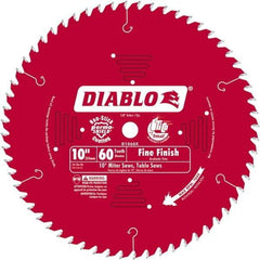 Freud - 10" Blade Diam, 60 Teeth, Carbide-Tipped Cold Saw Blade - 5/8" Arbor Hole Diam, 0.071" Blade Thickness - Apex Tool & Supply