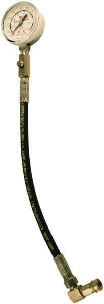 Milton - 3 Piece Dial Engine Compression Test Kit - 1,000 Max Pressure, PSI Scale - Apex Tool & Supply