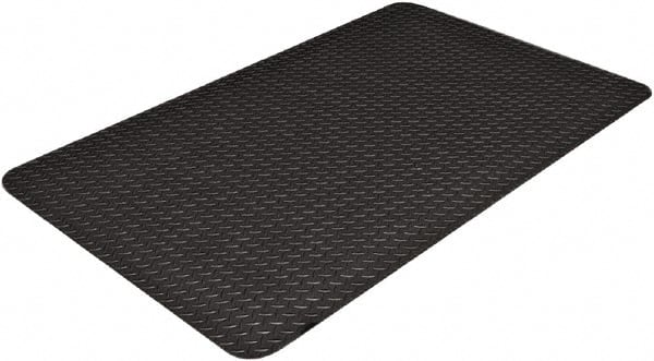 Ability One - 12' Long x 3' Wide x 9/16" Thick Dry/Wet Environment Heavy Duty Anti-Fatigue Matting - Apex Tool & Supply