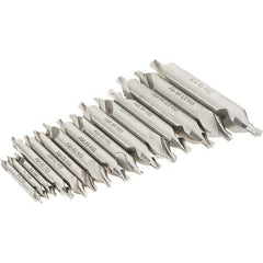 Magafor - Combination Drill & Countersink Sets Minimum Trade Size: #1 Maximum Trade Size: #5 - Apex Tool & Supply