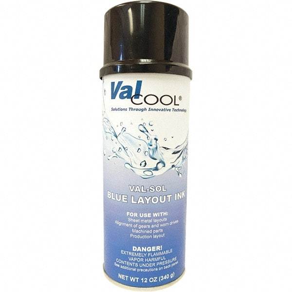 ValCool - Layout Fluid Type: Blue Layout Fluid Volume Capacity: 16 oz. - Apex Tool & Supply