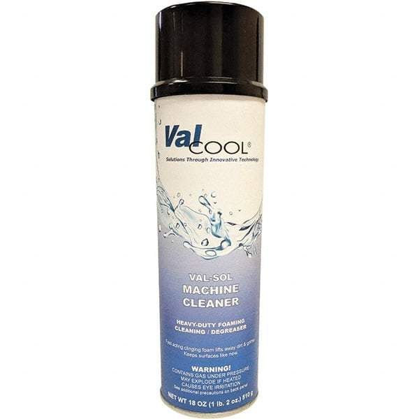 ValCool - 20 oz Can Cleaner/Degreaser - Aerosol, Water-Based, Unscented - Apex Tool & Supply