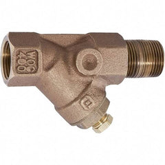 Watts - 1/4 to 1/2" Fit, Strainer - Brass - Apex Tool & Supply