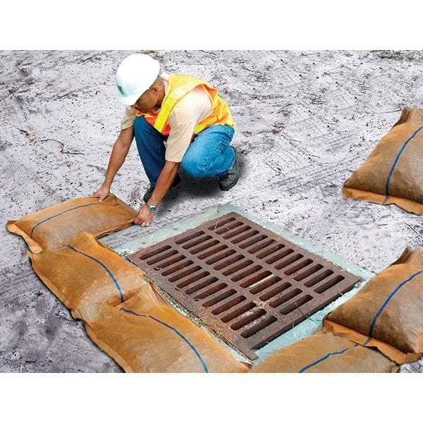 UltraTech - 750' Long" x 19" Wide Gravel Bag - Orange Geotextile, For Stormwater - Apex Tool & Supply