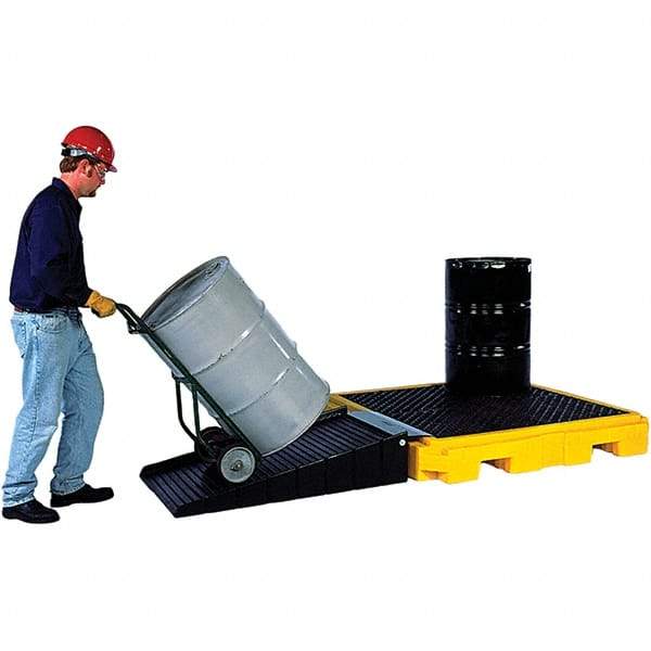 UltraTech - Ramps for Spill Containment Height (Inch): 8-51/64 Length (Inch): 55-1/2 - Apex Tool & Supply