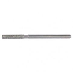 .127" ELPTD DMD FILE RND 100G 5/8" - Apex Tool & Supply