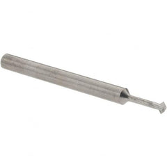 Accupro - 3/32° 3/32" Cut Diam, 0.047" Cut Width, 1/8" Shank, Solid Carbide Double-Angle Cutter - Apex Tool & Supply