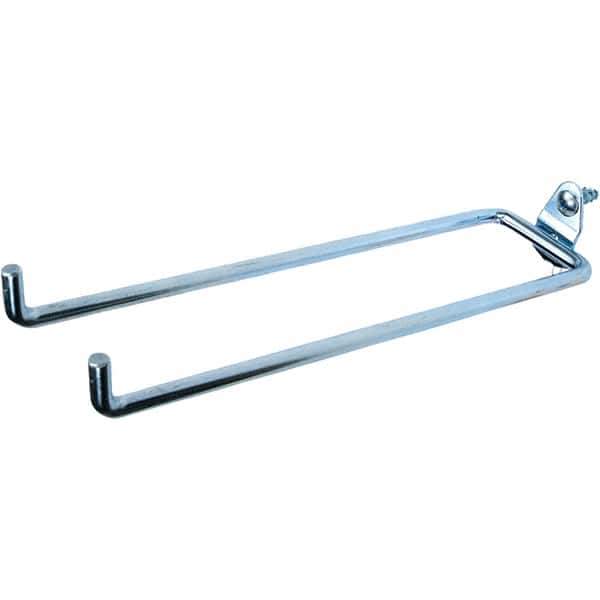 NMC - 8-1/4" Long Pegboard Hook - 8-1/4" Projection, 80° Bend, Steel - Apex Tool & Supply