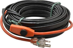 EasyHeat - 40' Long, Preassembled, Fixed Length, Fixed Wattage, Protection Heat Cable - 120 Input Volts, 280 Watts - Apex Tool & Supply
