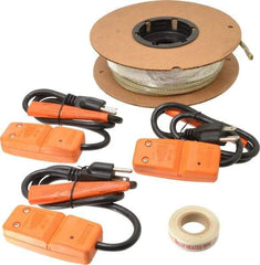 EasyHeat - 50' Long, 120 Input Volt, Easy Heat Self Regulating Residential Heat Protection Cable - 3 Watt - Apex Tool & Supply