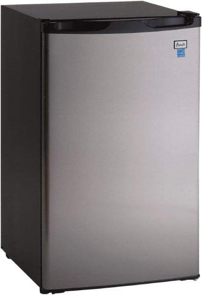 Avanti - Refrigerators Capacity: 4.4 Cu Ft Color: Stainless Steel/Black - Apex Tool & Supply