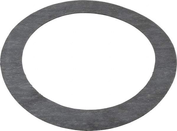 Made in USA - 6" Pipe, 6-5/8" ID x 8-3/4" OD Flange Gasket - Graphite, Silver Gray, 1/16" Thick - Apex Tool & Supply