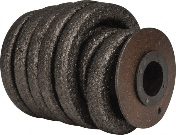 Made in USA - 5/8" x 4.7' Spool Length, Graphite Impregnated Aramid Compression Packing - Apex Tool & Supply