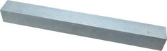 Made in USA - 12" Long x 1-1/4" High x 1-1/4" Wide, Zinc-Plated Oversized Key Stock - C1018 Steel - Apex Tool & Supply