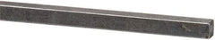 Made in USA - 12" Long x 3/16" High x 3/16" Wide, Over/Undersized Key Stock - 1090/1095 Steel - Apex Tool & Supply