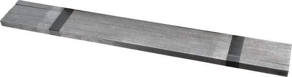 Made in USA - 12" Long x 5/16" High x 5/16" Wide, Over/Undersized Key Stock - 1090/1095 Steel - Apex Tool & Supply