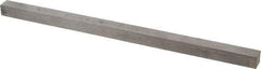 Made in USA - 12" Long x 9/16" High x 9/16" Wide, Undersized Key Stock - 18-8 Stainless Steel - Apex Tool & Supply