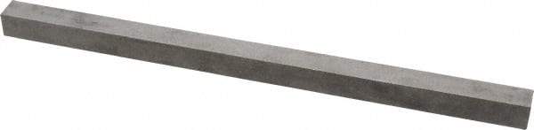 Made in USA - 12" Long x 5/8" High x 5/8" Wide, Undersized Key Stock - 18-8 Stainless Steel - Apex Tool & Supply