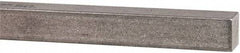 Made in USA - 12" Long x 1/2" High x 1/2" Wide, Undersized Key Stock - Type 316 Stainless Steel - Apex Tool & Supply