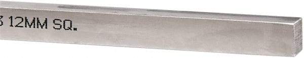 Made in USA - 12" Long, Oversized Key Stock - 18-8 Stainless Steel - Apex Tool & Supply