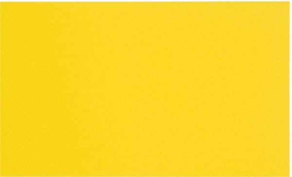 Made in USA - 1 Piece, 20" Wide x 20" Long Plastic Shim Stock Sheet - Yellow, ±10% Tolerance - Apex Tool & Supply