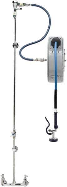 T&S Brass - 30' Spring Retractable Hose Reel - 300 psi, Hose Included - Apex Tool & Supply