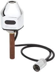 T&S Brass - Deck Plate Mounted Electronic User Adjustable Temperature Control Mixer Faucet - Powered by 120 Volt AC/DC, Single Hole Mounting Centers - Apex Tool & Supply