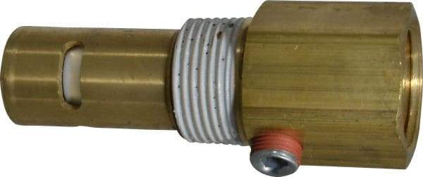 Conrader - 3/4 x 3/4" Brass Check Valve - In-Tank, FNPT x MNPT - Apex Tool & Supply