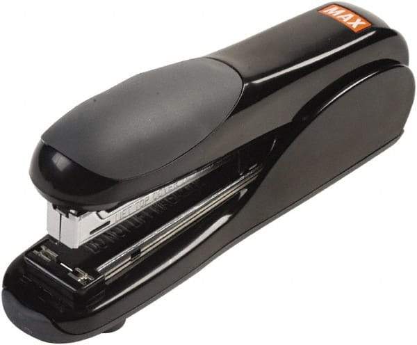 MAX - 30 Sheet Full Strip, Flat Clinch Stapler - Black - Apex Tool & Supply