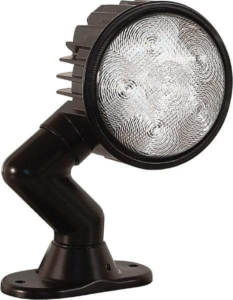 Buyers Products - 12 to 24 Volt, Clear Flood Beam Light - 1.5 Amps, 1,350 Lumens, 6 LED Lamp - Apex Tool & Supply