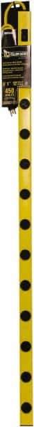 Woods PRO - 12 Outlets, 125 Volts, 15 Amps, 6' Cord, Power Outlet Strip - Keyhole Mount, 5-15 NEMA Configuration, 48-1/2" Strip, cULus - Apex Tool & Supply