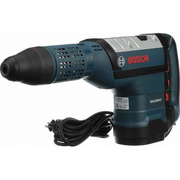 Bosch - 120 Volt 2" Keyless Chuck Electric Rotary Hammer - 0 to 34,000 BPM, 0 to 250 RPM - Apex Tool & Supply