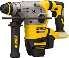 DeWALT - 20 Volt 1-1/8" SDS Plus Chuck Cordless Rotary Hammer - 0 to 4,480 BPM, 0 to 1,500 RPM, Reversible - Apex Tool & Supply