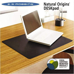 ES Robbins - Black Desk Pad - Use with Desk - Apex Tool & Supply