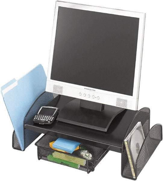 Safco - Black Printer/Copier Stand - Use with Monitor - Apex Tool & Supply